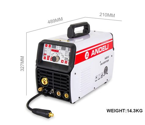 ANDELI 220V 4 In 1 MIG 270TPL MIG MAG TIG MMA Pulse Cold MIG Welding