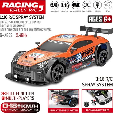 Runjing G Drift Rc Araba Wd Y Ksek H Zl Rc Drift Araba Oyuncak