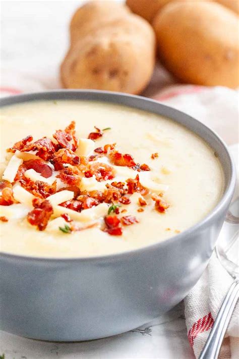 Cheesy Potato Soup Recipe