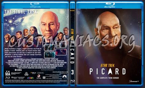 Star Trek Picard Season 3 Blu Ray Cover Dvd Covers And Labels By