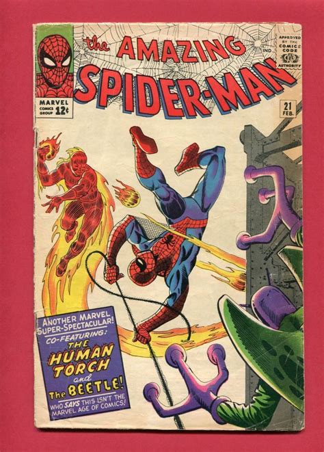 Amazing Spider Man Volume 1 1963 21 Feb 1965 Marvel Iconic Comics Online