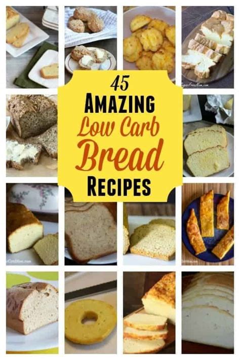 Amazing Low Carb Bread Recipes - Low Carb Yum