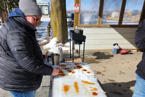 Maple Taffy Elmira Maple Syrup Festival