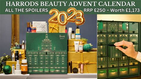 Harrods Beauty Advent Calendar 2023 Youtube