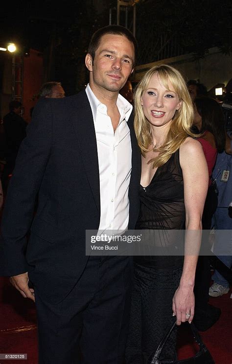 Actress Anne Heche And Husband Coley Laffoon Attend The Academy Of