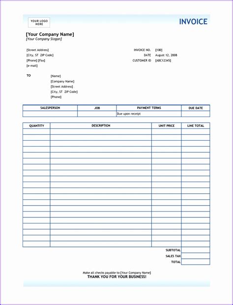 10 Service Template Excel - Excel Templates