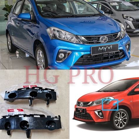 Perodua Myvi Original Front Bumper Side Bracket Clip Rh Lh