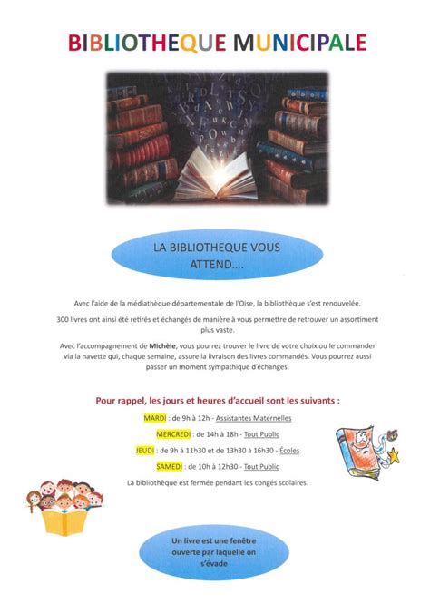 Bibliotheque Municipale Mairie De Blaincourt L S Pr Cy