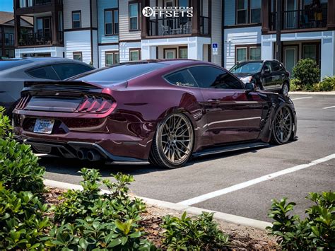 2018 Ford Mustang Niche Gamma Air Lift Performance Custom Offsets