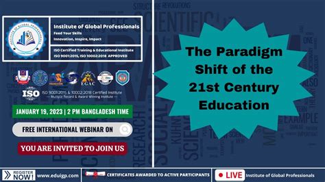 The Paradigm Shift Of The 21st Century Education YouTube