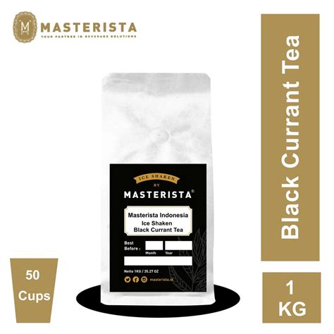 Jual Masterista Indonesia Bubuk Minuman Blackcurrant Tea Kg Shopee