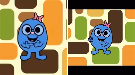 The Mr Men Show Little Miss Whoops Dance Breaks Differences Between Us On Left And Uk On Right