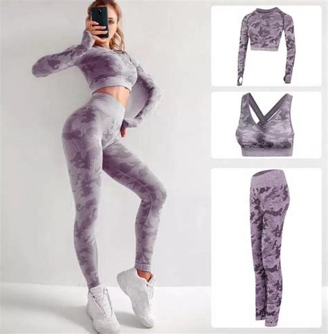 Naadloze Yoga Set Sportkleding Voor Vrouwen Fitness Kleding Gym