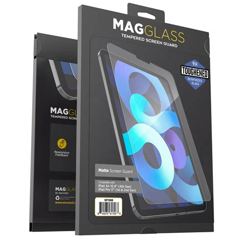 Magglass Matte Screen Protector Compatible With Ipad Air 4 10 9 Inch Anti Glare Tempered Glass