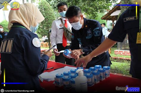 Pegawai Rutan 1 Bandung Lakukakan Tes Urine Masal Dan Dapat Pengetahuan