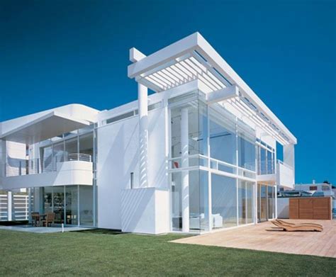 Richard Meier Design Modern Beach House Beach House Design