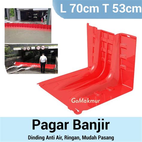 Jual Pagar Banjir Water Barier Portable Flood Barrier Pengalihan Air