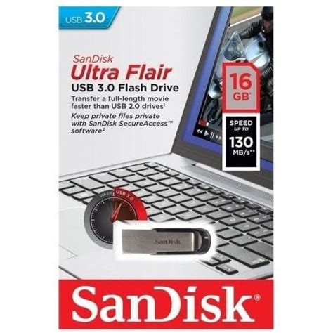 Sandisk 16gb Ultra Flair Usb 30 Flash Drive Tabalng Tabalng