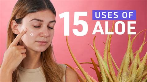 15 Aloe Vera Beauty Recipes You Wish You Knew Sooner Youtube