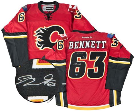 Sam Bennett Autographed L/E Calgary Flames Jersey – House of Hockey