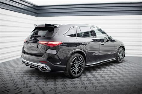 Central Rear Splitter With Vertical Bars Mercedes Benz GLC AMG Line