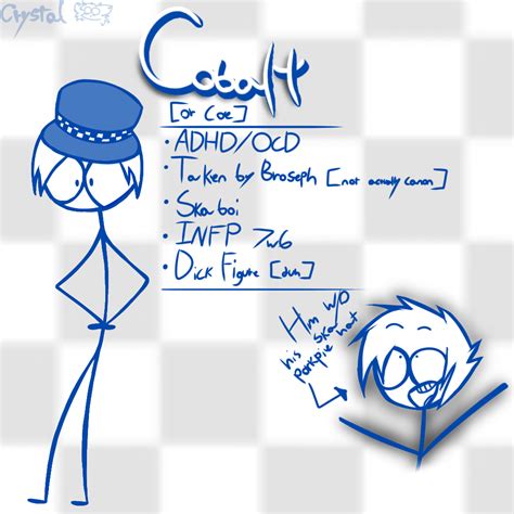 Cobalt Ref Sheet Dick Figures Oc By Alsagecrystl On Newgrounds