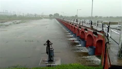 Water Released From Ajwa Lake