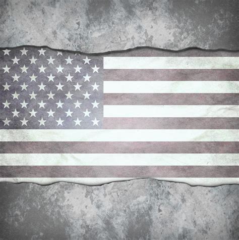 Vector Bandera Grunge De Estados Unidos Foto Premium