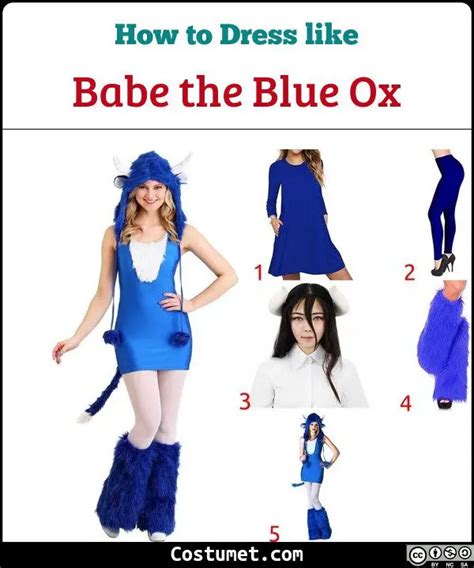 Paul Bunyan And Babe The Blue Ox Costume For Halloween