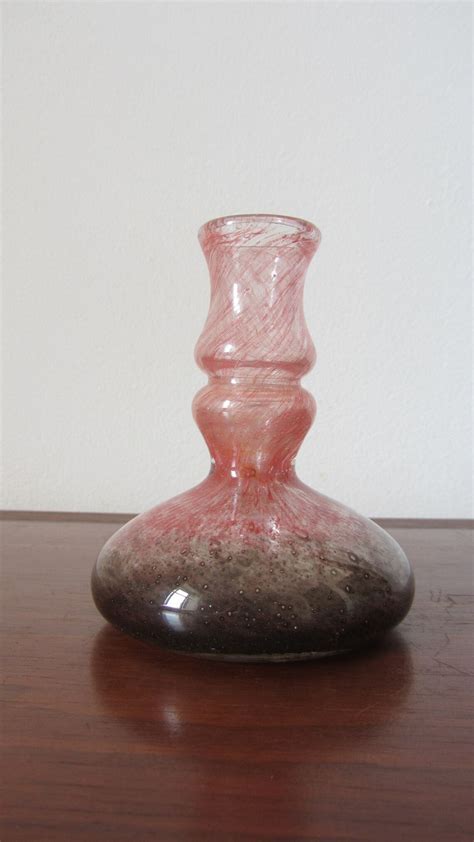 JOHN ORWAR LAKE Ekenäs Glasbruk Pink and Brown in Etsy