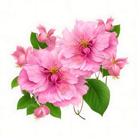 Premium Photo Enchanting Beauty Of Pink Flowers Blooms In Nature S