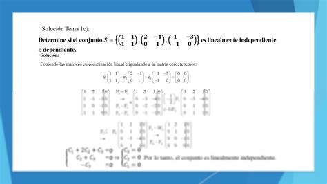 SOLUTION Algebra Lineal Ejercicios Resueltos Bases Y Dimensiones