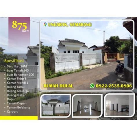 Dijual Rumah Murah Dekat Exit Tol Ungaran Lt Lb Kt Km Shm Di