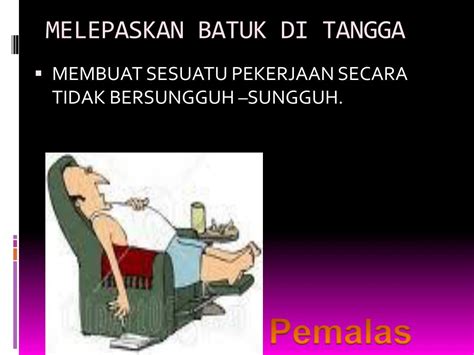 seperti melepaskan batuk di tangga