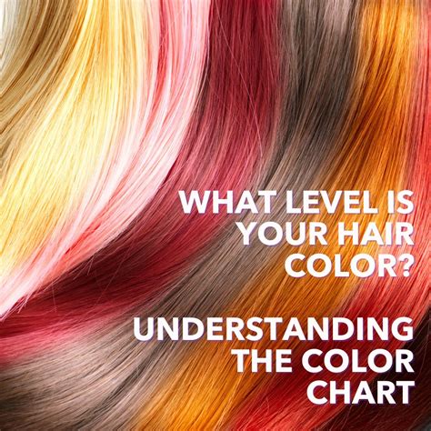 What Level Is My Hair Color Level Understanding The Color Chart