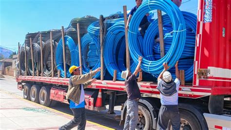 Entrega De Mangueras Para El Abastecimiento De Agua Potable Noticias