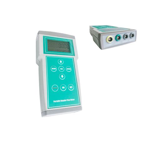 Best Portable High Accuracy Hand Hold Ultrasonic Flowmeterflow Meter For Liquid With Battery