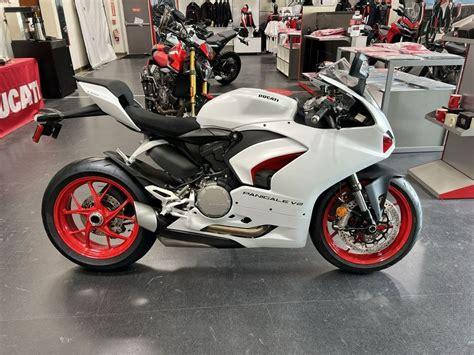 Ducati Panigale V White Rosso Livery For Sale In Houston Tx