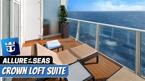 Allure Of The Seas Crown Loft Suite Tour And Review 4k Royal