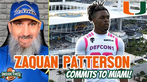 Instant Reaction To Zaquan Patterson Picking Miami Over Florida State