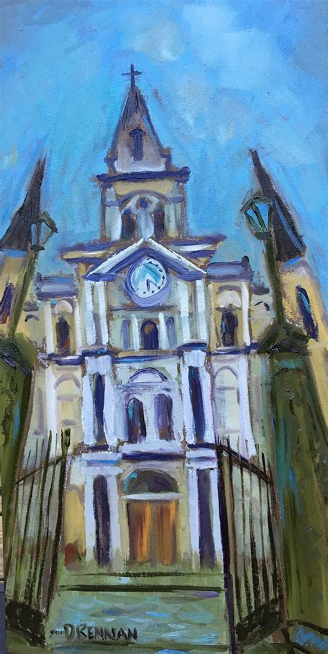 St Louis Cathedral Painting at PaintingValley.com | Explore collection ...