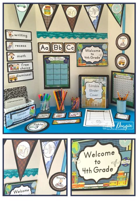 Travel Classroom Theme Ideas Jodi Durgin Education Co Travel Theme