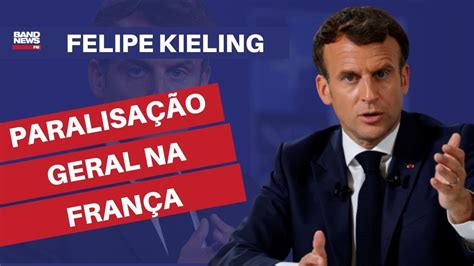 Paralisação geral na França contra a reforma da Previdência de Macron