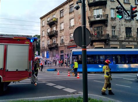 Krak W Zderzenie Tramwaju Z Autobusem S Ranni