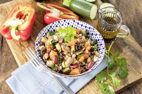 Veggie Rezept H Lsenfr Chte Salat Jedes Essen Z Hlt