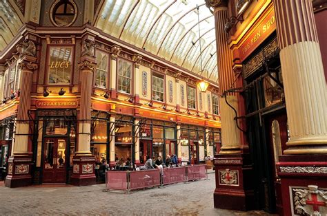 Leadenhall Market used to film the area around Diagon Alley in the ...