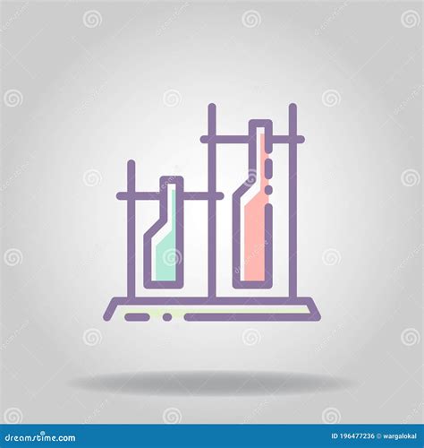 Angklung Icon Or Logo In Pastel Color Stock Vector Illustration Of