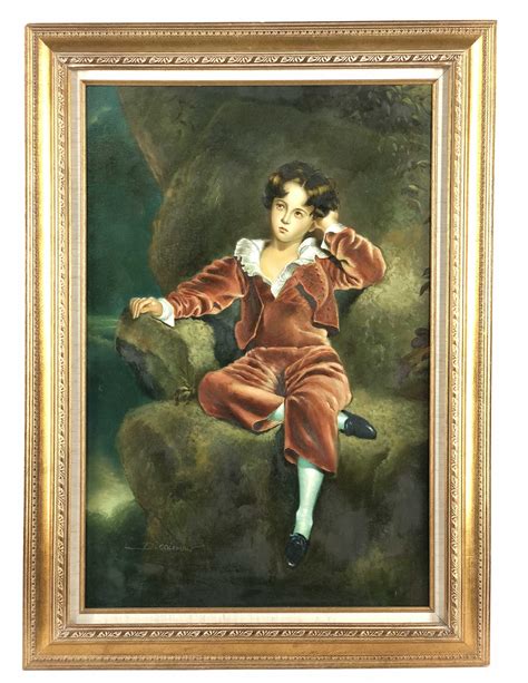 Lot After Sir Thomas Lawrence The Red Boy Oil On Canvas