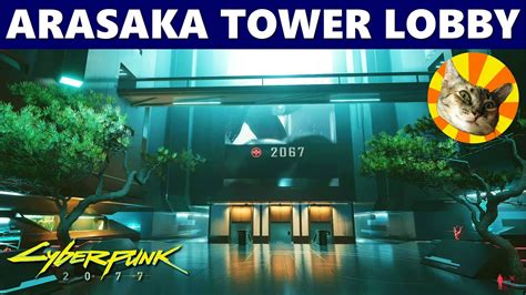 Arasaka Tower Lobby Cyberpunk 2077 YouTube