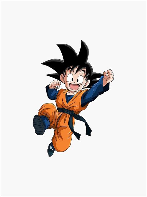 Goku Anime Sticker Dragon Ball Z Sticker For Sale By AnthonySlewh